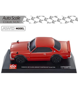 KYOSHO AUTOSCALE MINI-Z NISSAN SKYLINE 2000 GTR KPCG10 RED 60TH ANNIVERSARY (MA020) MZP466R60