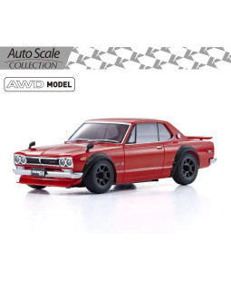 KYOSHO AUTOSCALE MINI-Z NISSAN SKYLINE 2000 GTR KPCG10 RED 60TH ANNIVERSARY (MA020) MZP466R60
