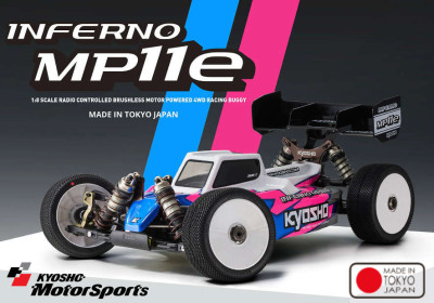 OFFICIAL PICTURES OF THE NEW KYOSHO INFERNO MP11 RÉF:34119 !
